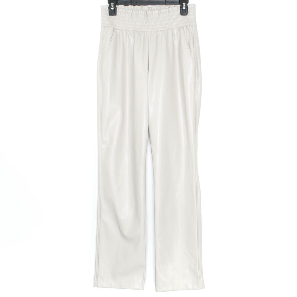 NWT Joie Pants Faux Leather Pull On Minimalist Effortless Streetwear Y2K Small